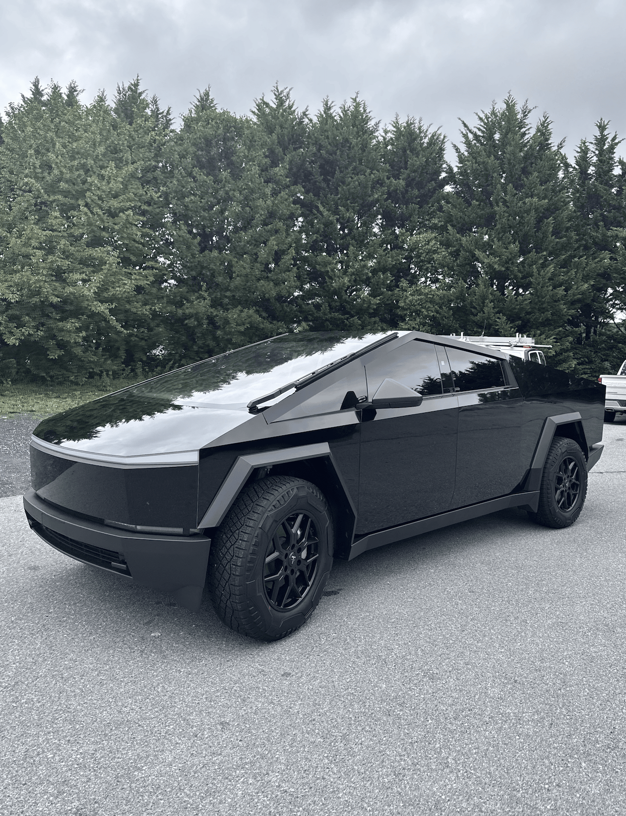 Tesla vinyl color wrap